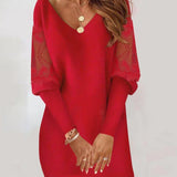 Amelie™ — Robe élégante aux manches dentelle