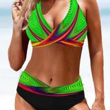 Eva | Bikini Coloré et Joyeux