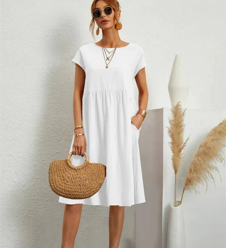 Sage - Robe Décontractée Chic