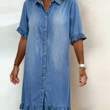 Maria - Robe Denim Confortable
