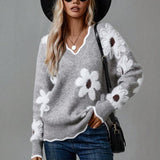 Thea - Pull Floral Élégant
