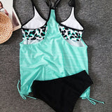 Augustus | Tankini Uni à Motif Léopard