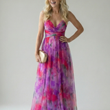Robe Maxi Douce à Envelopper