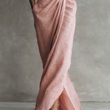 Rose | Robe Maxi en Lin Col V