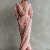 Lina - Élégante Robe Maxi en Lin