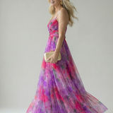 Robe Maxi Douce à Envelopper