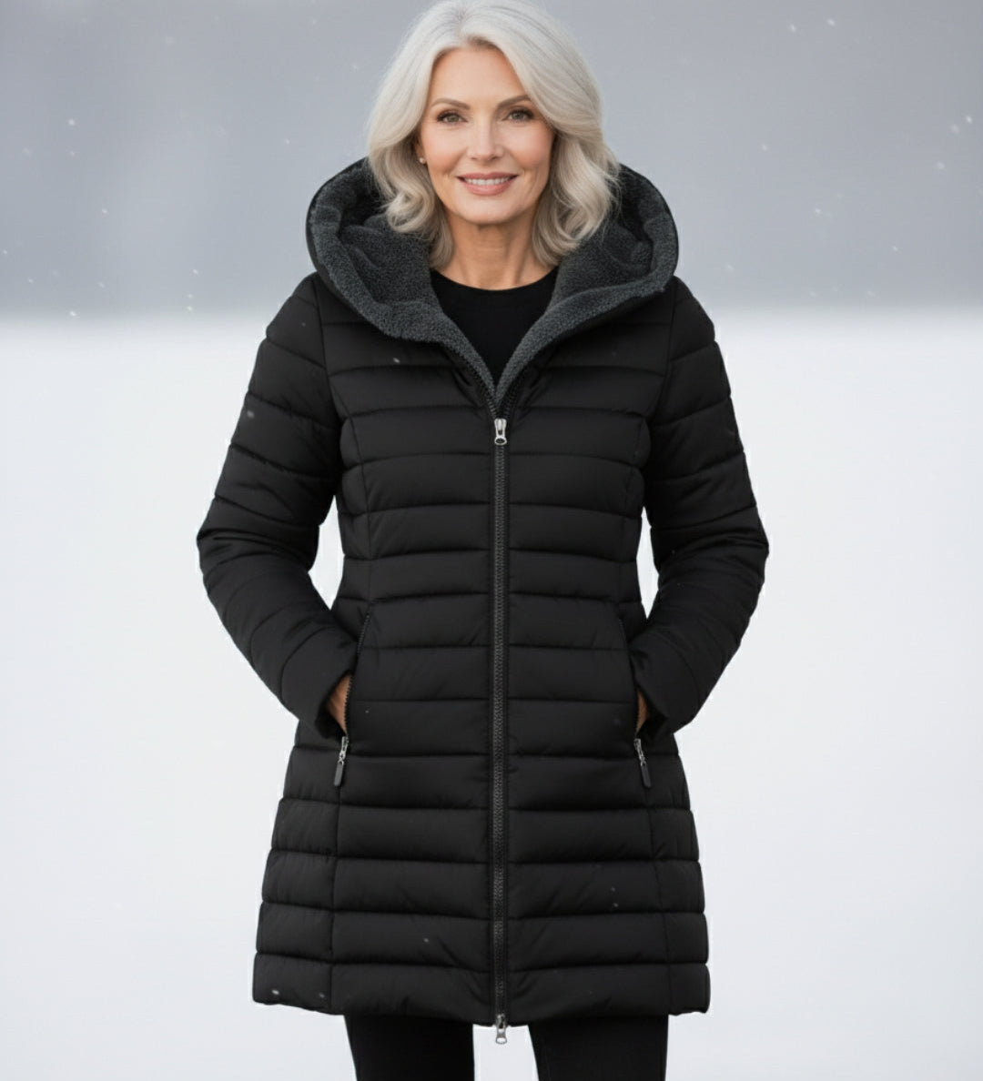 Marguerite™ — Veste matelassée chaude confortable élégante