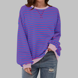 Chloe - Pull Rayé Décontracté