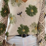 Aurélie - Cardigan Floral Léger