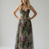 Robe Maxi Douce à Envelopper