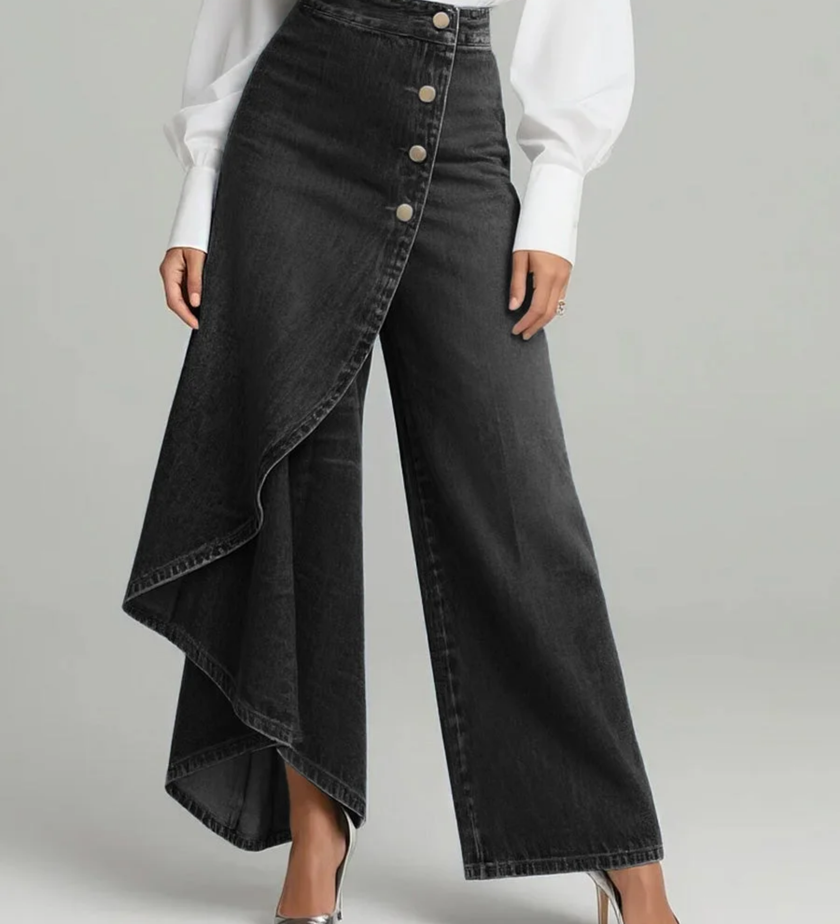 Audrey™ | Pantalon en denim à nouer
