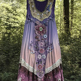 Evabella - Robe Bohème En Lin