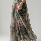 Robe Maxi Douce à Envelopper