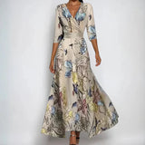 Emily - Robe Florale de Luxe
