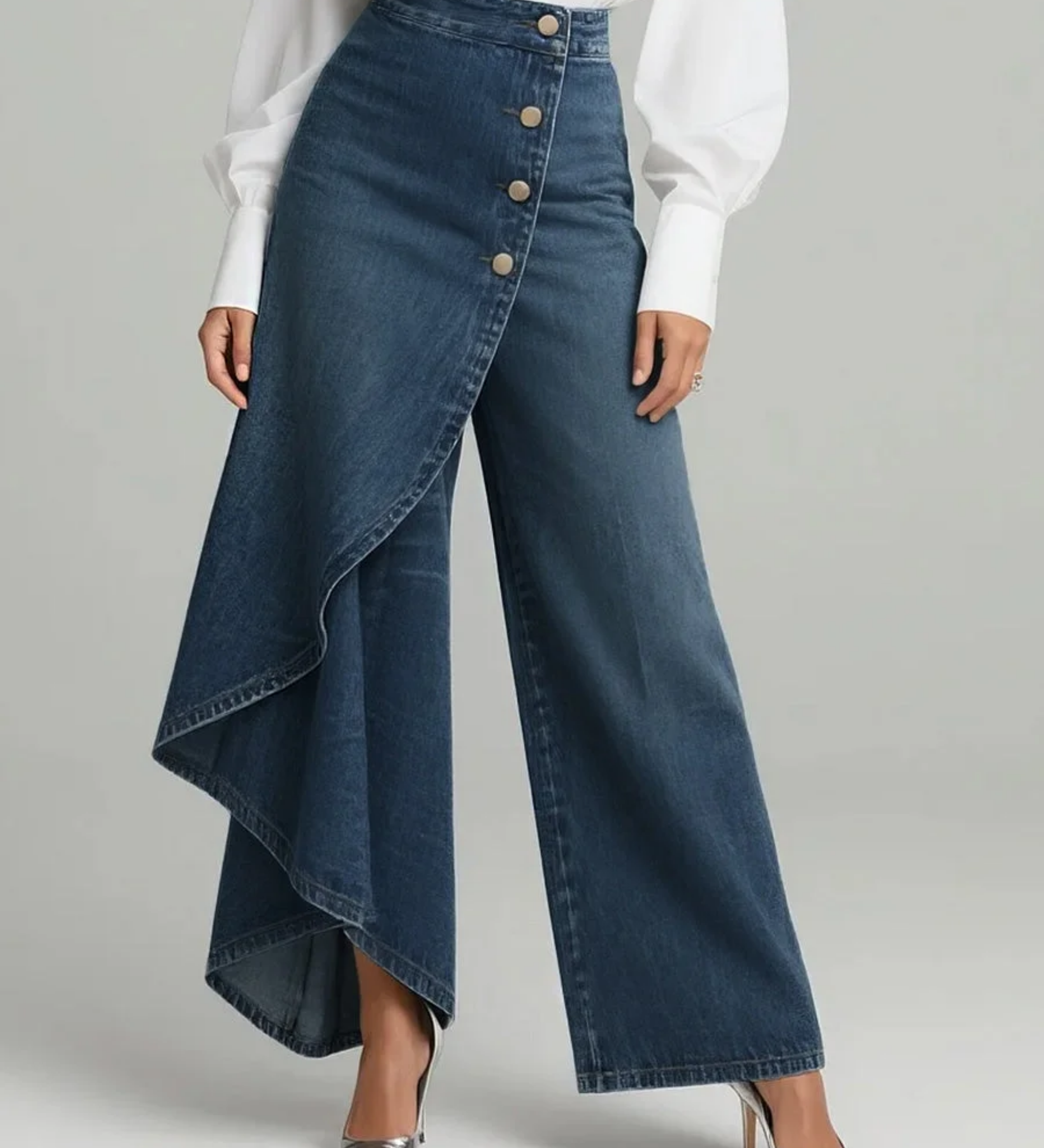 Audrey™ | Pantalon en denim à nouer