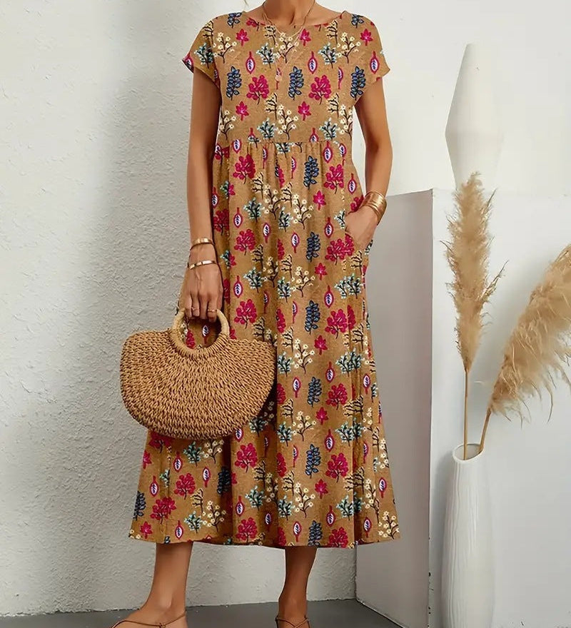 Gia - Robe Florale Élégante