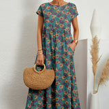 Deborah - Robe Florale Élégante