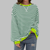 Chloe - Pull Rayé Décontracté