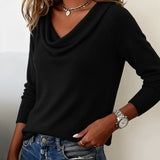 Lina - Pull Uni Confortable