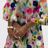 Mia - Robe Mini Fleurie