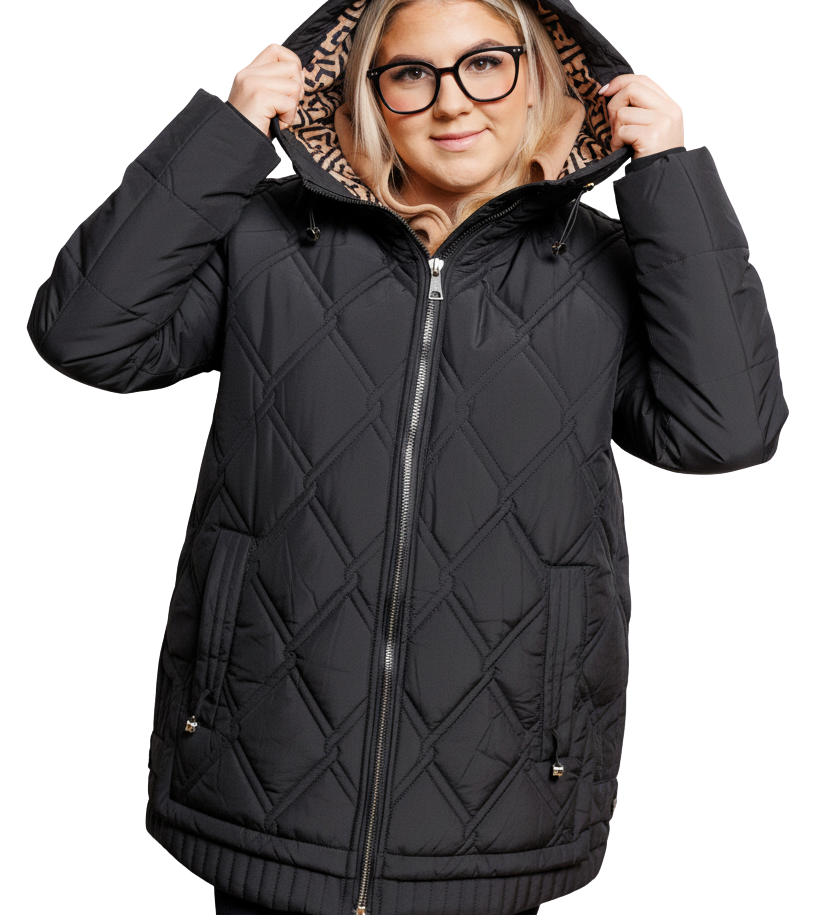 Éliane™ | Veste d’hiver chaude, légère et imperméable Plus Size