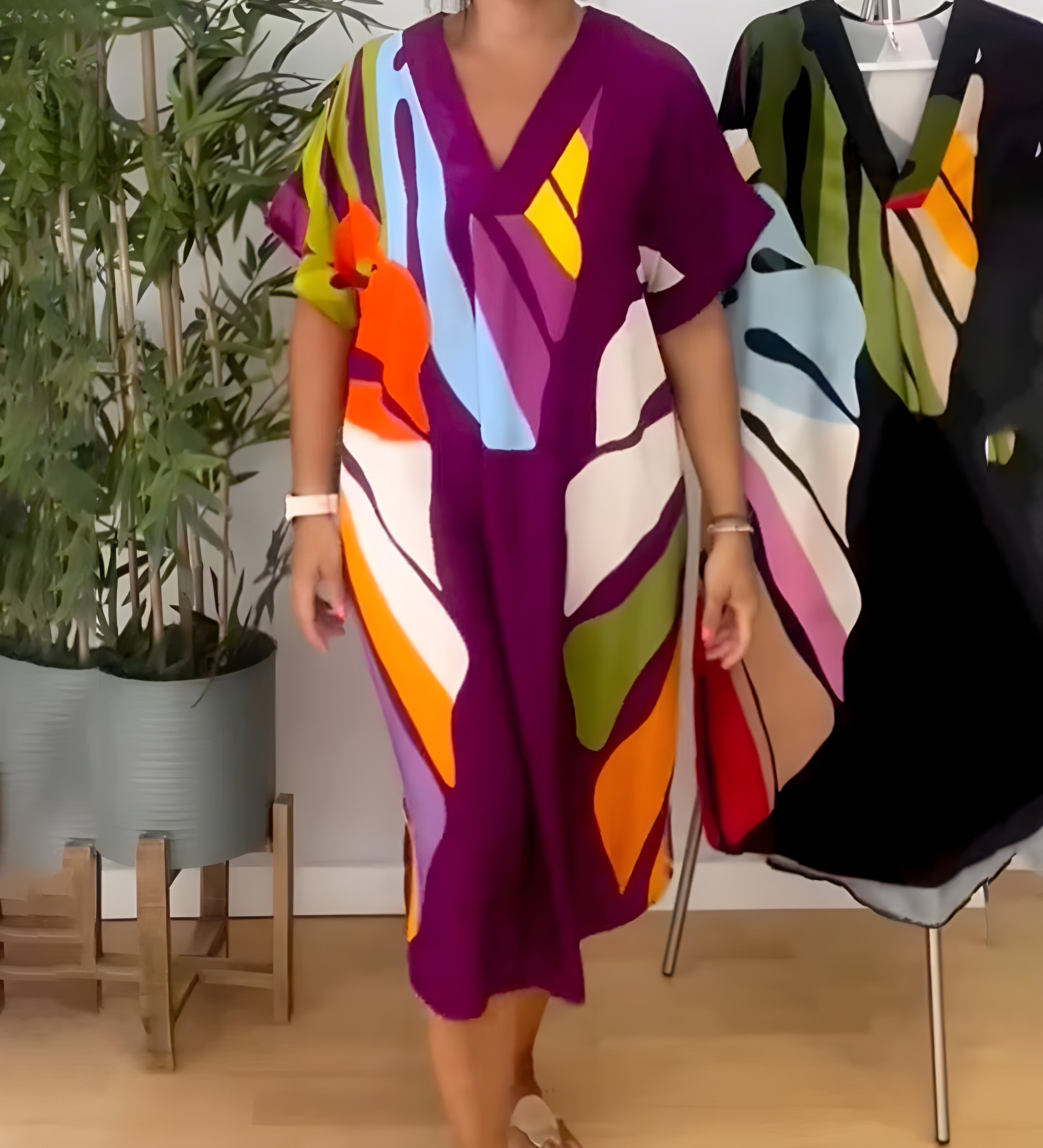 Rosaline - Robe Décontractée Colorée