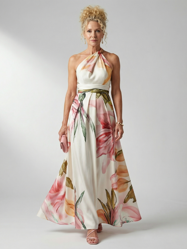 Robe Maxi Fleurie Légère