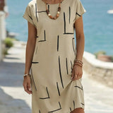 Delia - Robe Mi-Longue Élégante