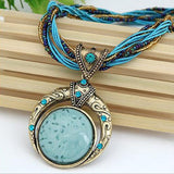 Collier Pendentif Bohème