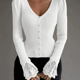 Elena - Pull Chic en Dentelle