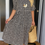 Diane - Élégante Robe Midi Décontractée