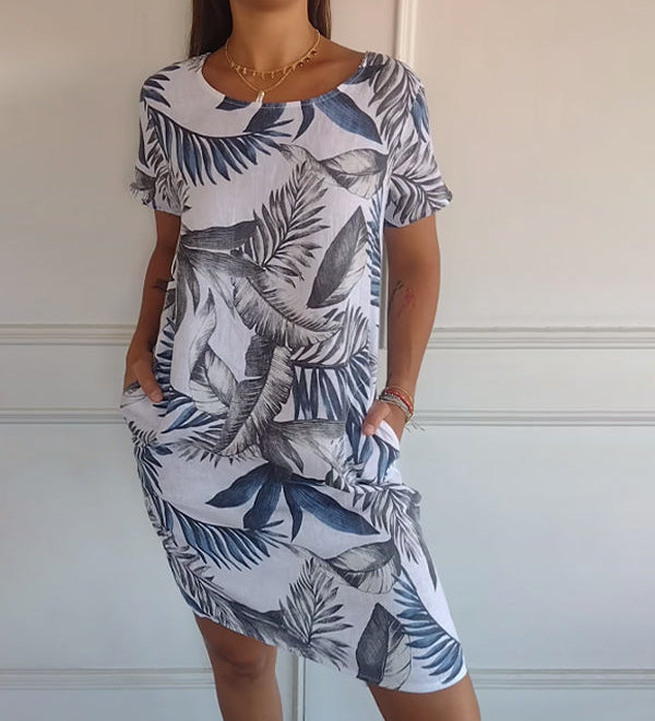 Annelyn - Robe Décontractée Élégante