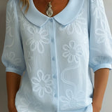 Aurélie™ - Blouse légère florale élégance naturelle