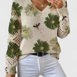 Aurélie - Cardigan Floral Léger