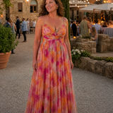 Robe Maxi Douce à Envelopper