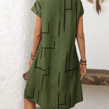 Delia - Robe Mi-Longue Élégante