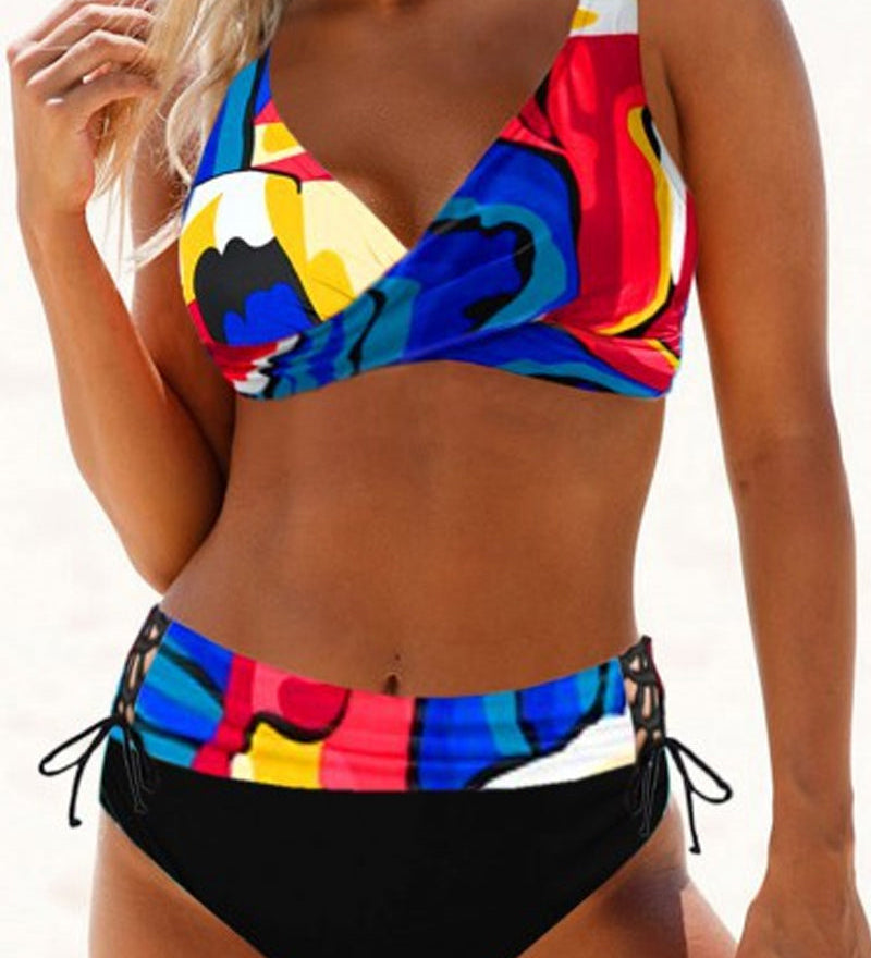Eva | Bikini Coloré et Joyeux