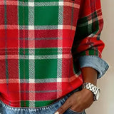 Célia - Sweatshirt Patchwork Audacieux