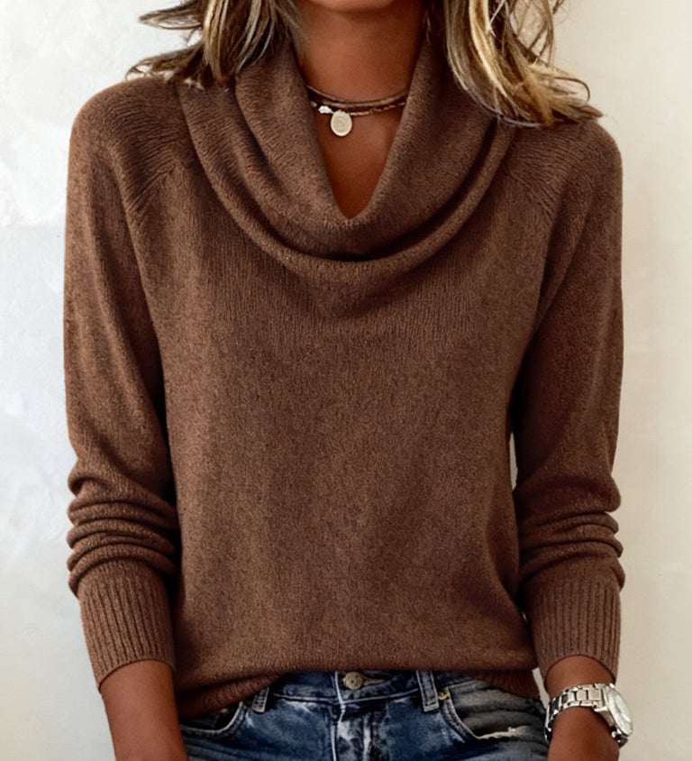 Lina - Pull Uni Confortable