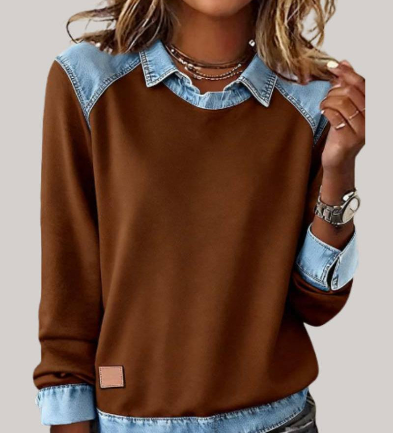 Rosalie™ — Top maille chic moderne