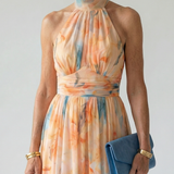 Robe Maxi Halter Douce