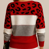Pascaline - Sweat Imprimé Panthère Chic