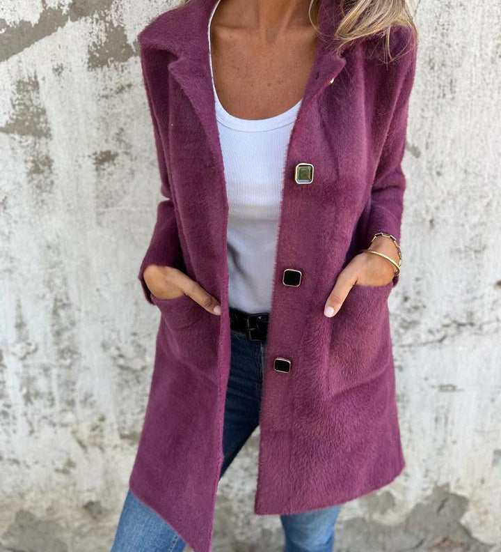 Margaux™ — Veste longue élégante au quotidien