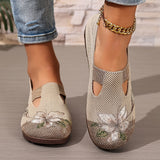 Rosalie™ — Ballerines ergonomiques élégantes à motif floral