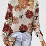 Aurélie - Cardigan Floral Léger