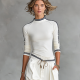 Sportif | Ensemble Pantalon Large à Cordon