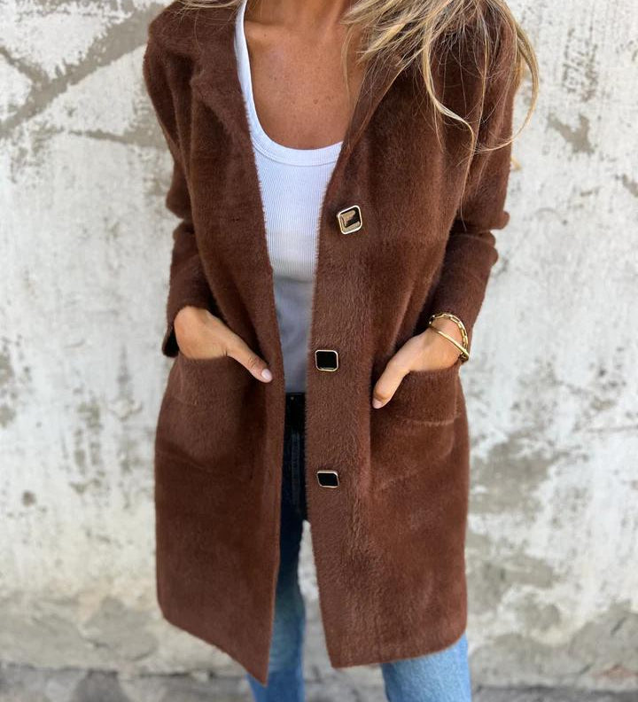 Margaux™ — Veste longue élégante au quotidien