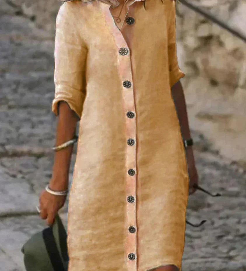 Gabrielle - Robe Mi-Longue Élégante