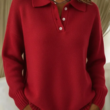 Olivia - Pull Polo Élégant