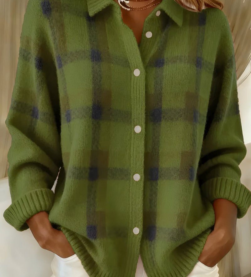 Tesa - Cardigan Rétro Confortable